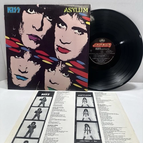 KISS - Asylum LP Vinyl 1985 Mercury Records 422-826 099-1 M-1  EX / EX