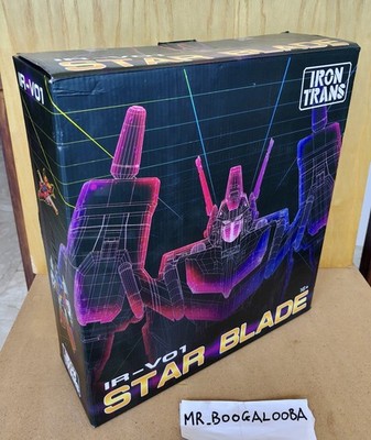 Transformers 2020 Iron Trans IRV-01 Star Blade Masterpiece Star Saber MIB