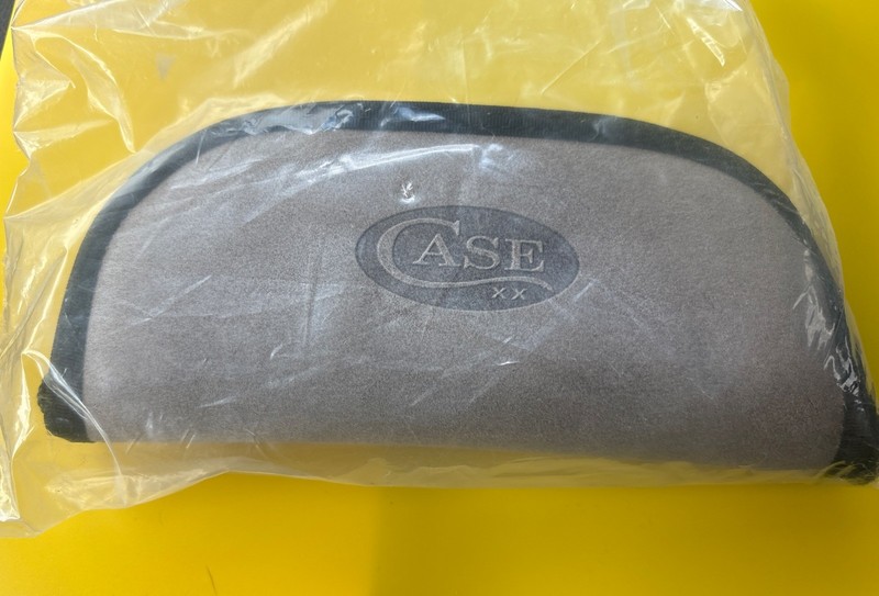 CASE XX Knives Taco-Style Taupe Leather 50283 Collector's Club Pouch