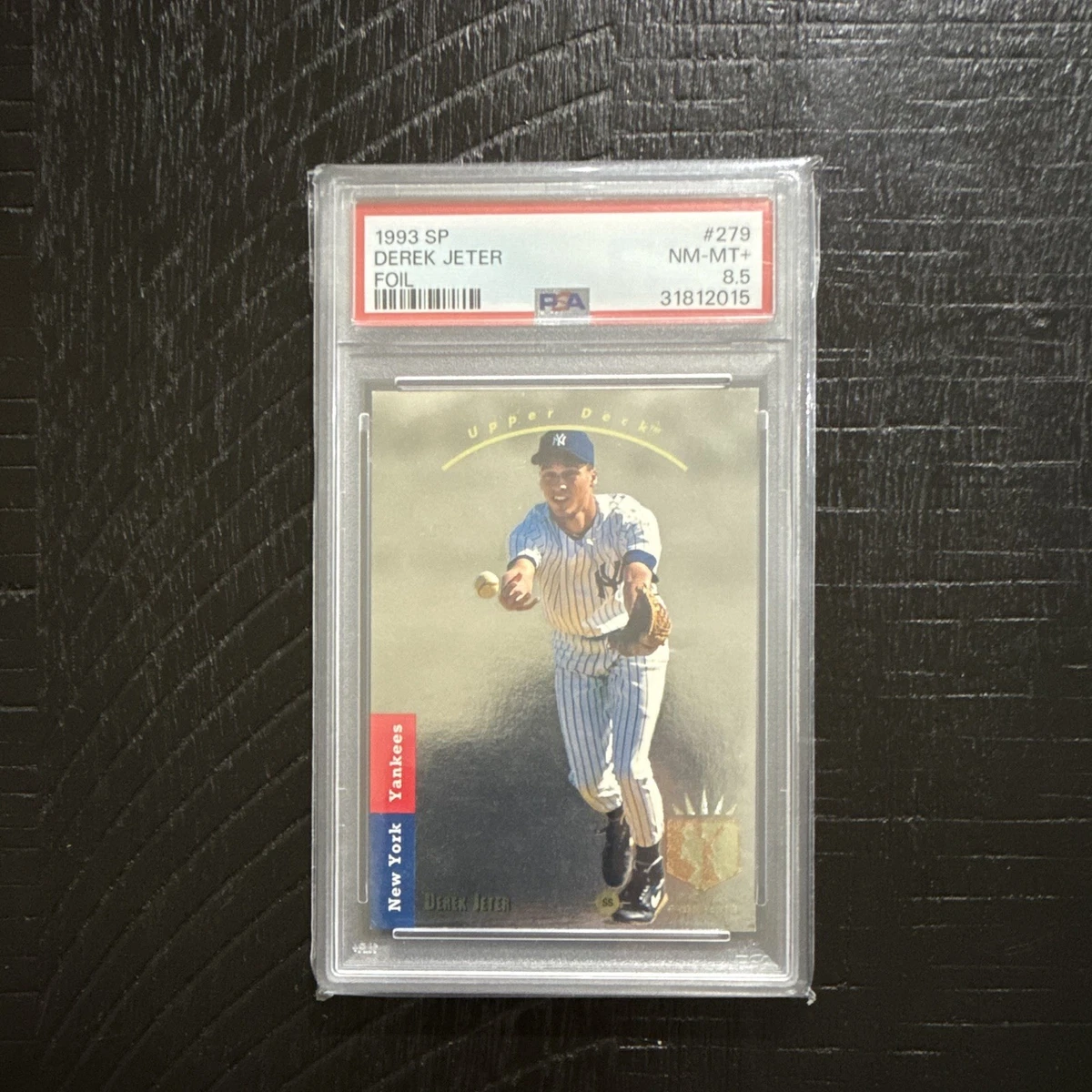 Derek Jeter Professional Sports Authenticator (PSA) 8.5 Graded