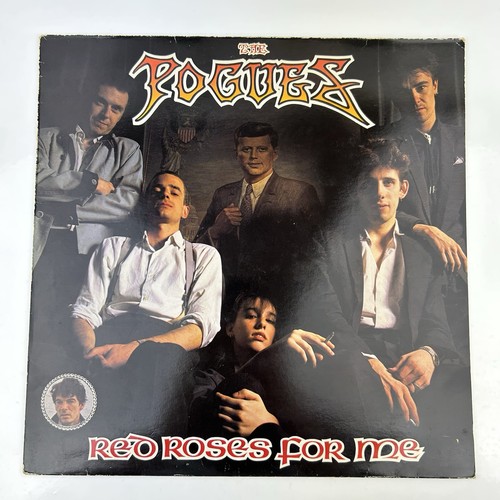 The Pogues Red Roses For Me Vinyl LP EX/VG+ 1984 1st Press A1 B1 Record Album - Picture 2 of 20