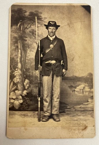 Cdv Delaware Soldier Wilmington Photographer