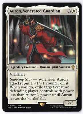 Auron, Venerated Guardian 10 Commander: FINAL FANTASY