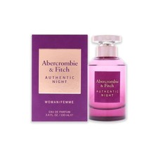 Image of Abercrombie & Fitch Authentic Night Eau de Parfum 100ml Spray