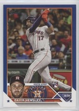 2023 Topps Series 2 Royal Blue David Hensley #649 0c6