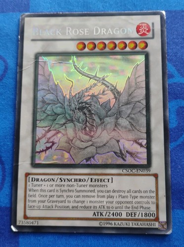 Black Rose Dragon [Ghost Rare] CSOC-EN039 YuGiOh Crossroads of Chaos card