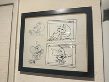RARE Billy & Mandy Storyboard, signed by Maxwell Atoms