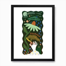 Tend To Yourself Art Print Framed Wall Art Poster Canvas Print Picture