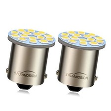 1156 LED Bulbs 2pcs 1141 1003 3014 BA15S LED Bulbs 3030 12SMD 6V White