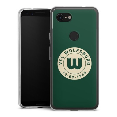 Slim Hülle für Google Pixel 3a Offizielles Lizenzprodukt VfL Wolfsburg 80 Jahre