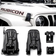 Hood Latches Aluminum Alloy Hood Catch Compatible with Wrangler 2007-2017, 201