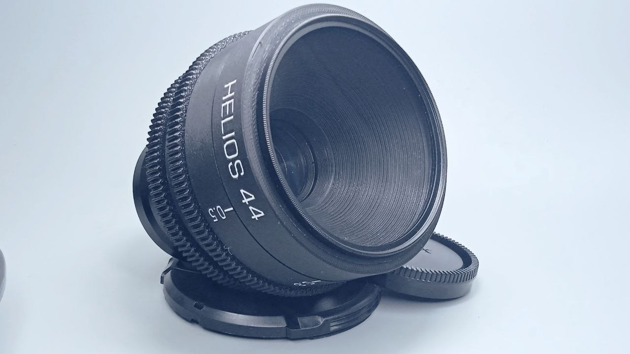 Helios 44m 2/58mm Lens Rehouse Cine lens Sony E mount Helios 44m-4 58mm