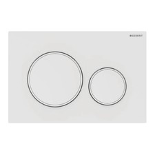 Geberit 115.882.01.1 Sigma 20 Actuator Plate, Matte white