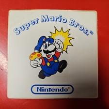 4  Super Mario Bros Sticker Official Nintendo 80  s Nintendo Power Rare
