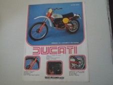 advertising Pubblicità 1977 MOTO DUCATI 125 SIX DAYS