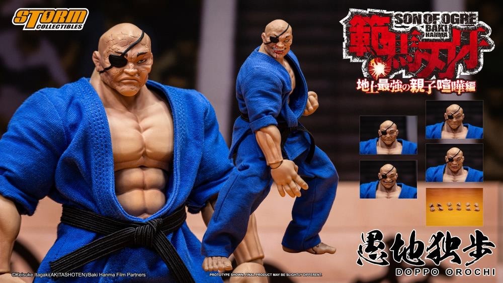 STM87395: Storm Collectibles Baki Hanma: Son of Ogre Doppo Orochi
