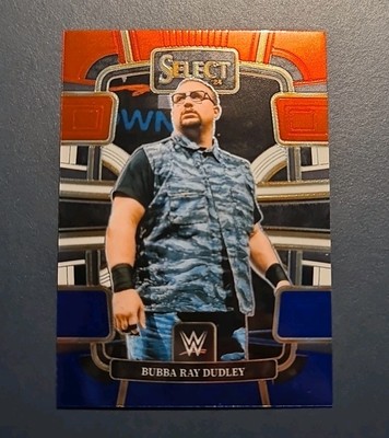 WWE Card Red White Blue Parallel BUBBA RAY DUDLEY Bully Panini Select 2024 # 79