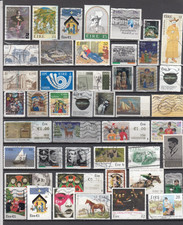 Ireland: lot of stamps, all different