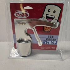 Thrifty Ice Cream Scoop Stainless Steel Limited Edition Rite Aid Cylindrical