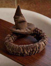 NEW Harry Potter SORTING HAT Figural PLUSH Headband WIZARD Witch Hair Band