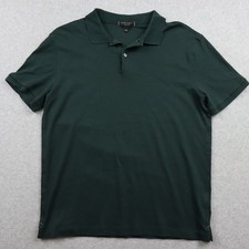 Banana Republic Polo Shirt Mens Large Luxury Touch Performance Golf Short Sleeve