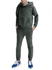 Boys 2 Piece Outfits Sweatsuits Long Sleeve Pullover Hoodie and Sweatpants Tr...