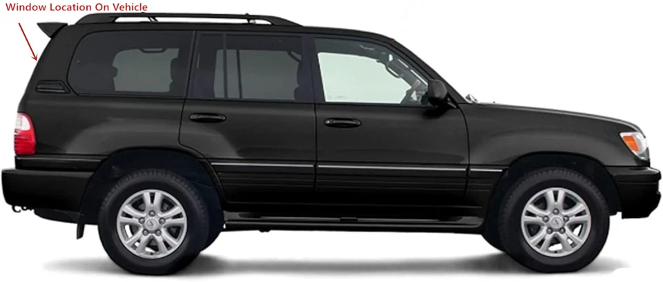 Fits 98-07 Lexus LX470 Toyota Land Cruiser Back Window Glass Rear Heated Clear  - Изображение 3 из 4