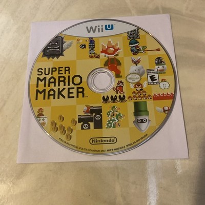 Super Mario Maker Nintendo Wii U - Disc Only