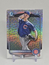 2025 Bowman Draft Chrome Dominick Reid 1st #BDC-53 Mojo Refractor MLB Cubs 