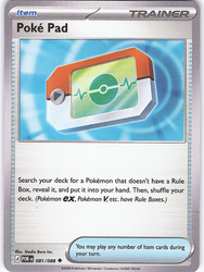 Poke Pad 081/088 Pokemon GO Uncommon Trainer Item