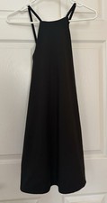 Madewell MWL Flex unpadded high neck fitness dress with shorts