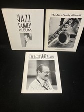 THE JAZZ FAMILY ALBUM, LOT OF 3, 1992-1995, AL COHN MEMORIAL JAZZ COLLECTION