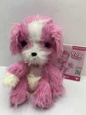 Little Live Pets Scruff A Luvs Electronic Plush Pink And White Puppy With Manual