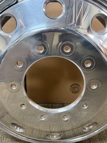 13-24 Dodge Ram 4500/5500 Cab & Chassis 19.5" x 6" Polished Aluminum Wheel Front - Picture 8 of 18