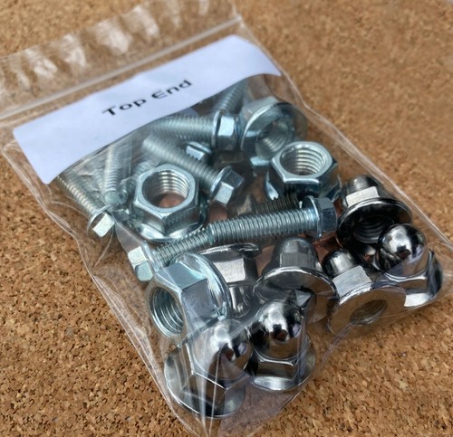 Kit de pernos de reconstrucción de motor CR500 para Honda CR 500. Sujetadores de zinc de fábrica Specbolt - Imagen 5 de 11