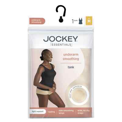 Jockey Essentials Women's Underarm Smoothing Tank Wide No Dig Straps