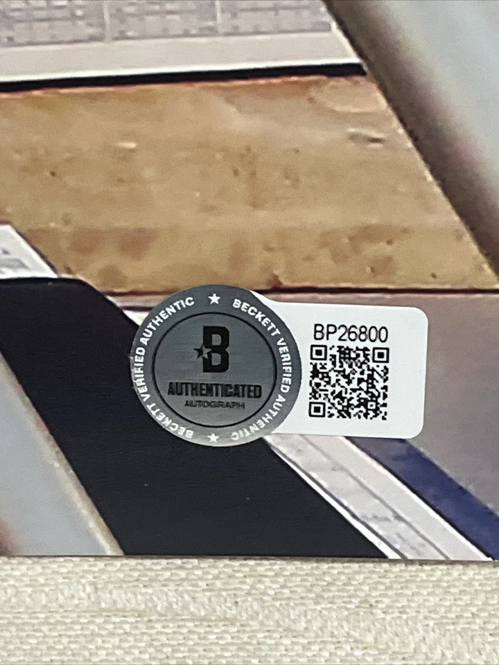 Foto autografiada de Matt Harvey 16x20 de los Mets de Nueva York con autenticación Beckett Foto 2 de 4