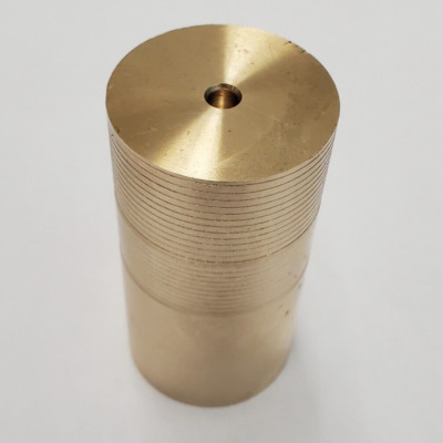 Bronze C862 round bar rod 1.461'' (37.1MM) diameter, 2.756'' (70mm) length
