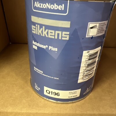 Akzo Nobel  Sikkens Autobase Q196 UN-OPENED 1 Us Quart