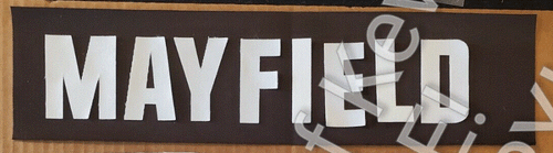 San Francisco 49ers UNSEWN Nameplate Namebar for your NFL Jersey - Any Year/Name - Picture 10 of 23