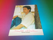 Manfred Lehmann   FILM TV  signiert signed Autogramm auf Autogrammkarte