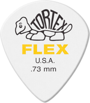 Dunlop 466 Tortex Flex Jazz III XL Gitarren-Plektren 12er-Pack - alle Sprachen
