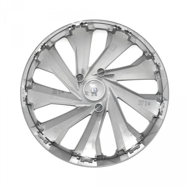 NEW 2018-2024 VW POLO - 15" STEEL WHEEL COVER TRIM RING SET SILVER 2G0071455AUWP - Image 3 of 4