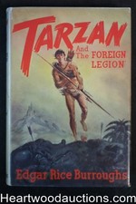 Tarzan and the Foreign Legion by Edgar Rice Burroughs (First)(Contemporary Jacke