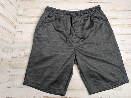 Leg3nd Men's Active Wear Gym Shorts Medium 9" Inseam Heather Gray Athleisure