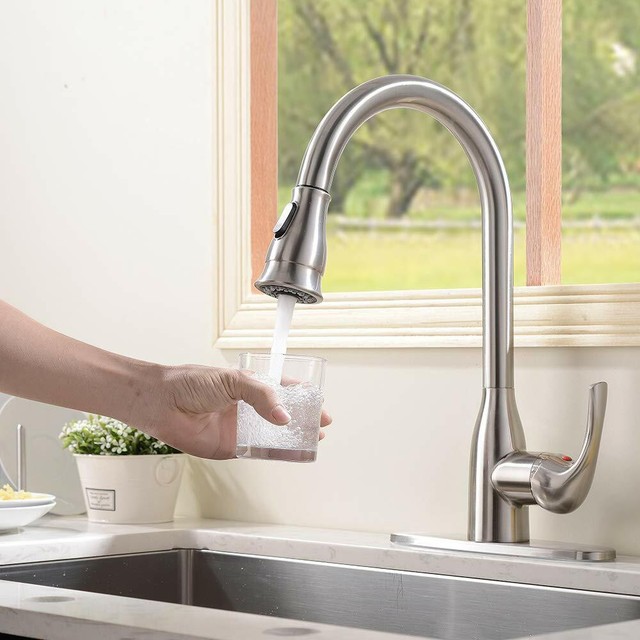 American Standard Olvera Stainless Steel 1 Handle Pull Down