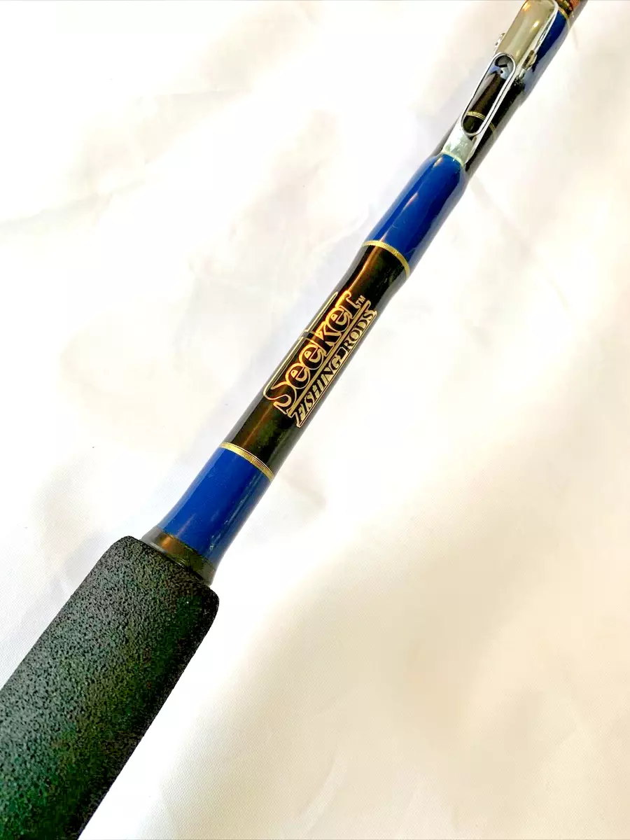 Seeker 660XH-6’RS/RT Custom Made 40-10Lb Conventional Fishing Rod made in  USA