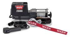Genuine Warn 2,000 lb  DC Series 12V winch with Wire Rope. 92000