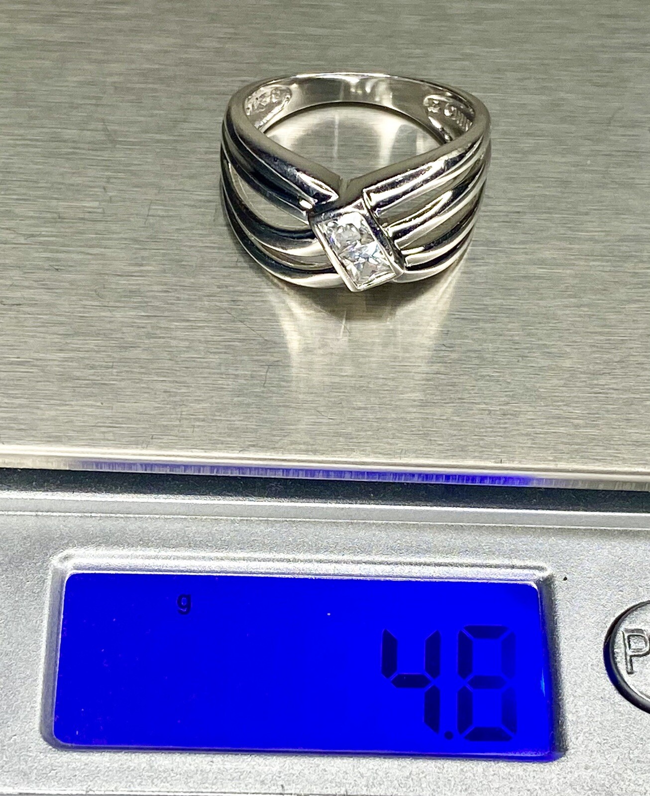 Ross Simons Sterling Silver Split Band Cubic Zorc… - image 15