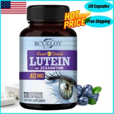 Eye Health Supplement, Lutein 40mg and Zeaxanthin 2mg, Vision Health 120Capsules